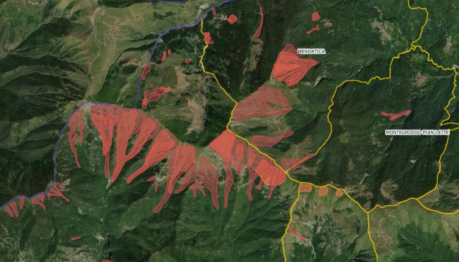 Aggiornamento carta rischio valanghe – D. D. n. 9253/2025
